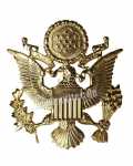 US Odznak na čepici OFFZ