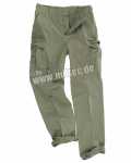 US BDU Kalhoty R/S - zelené prewash