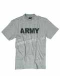 Tričko ARMY - šedé