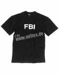 Tričko FBI - černé